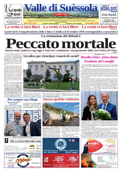 Prima pagina di Novembre 2022